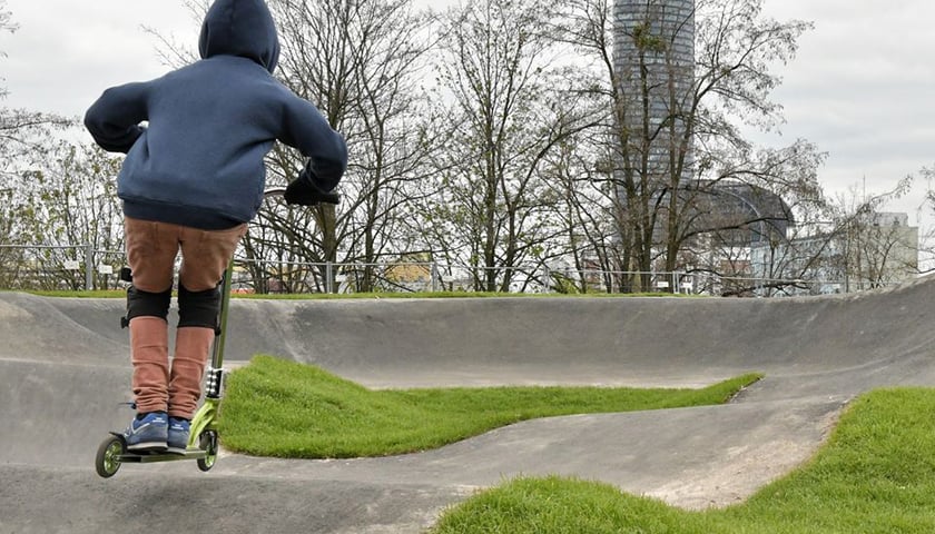 Pumptrack na Wzgórzu Andersa prawie gotowy [ZDJĘCIA]