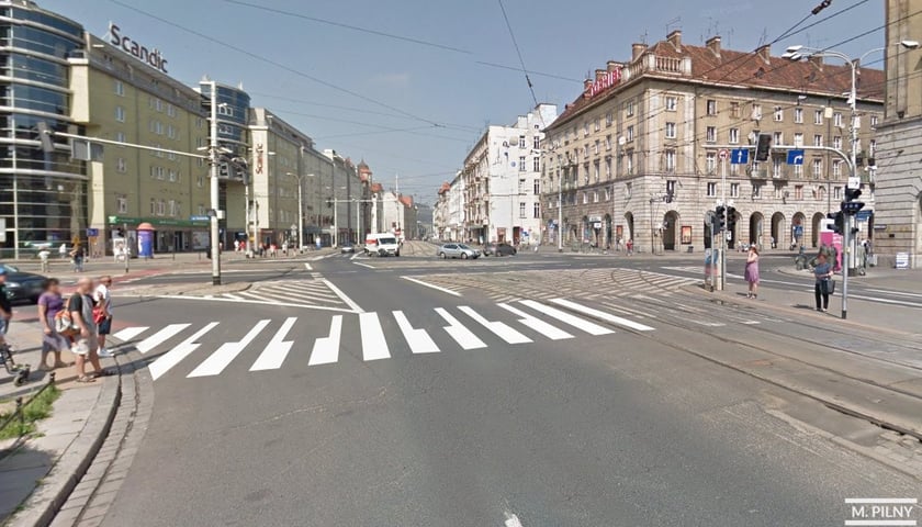 ulica Piłsudskiego we Wrocławiu