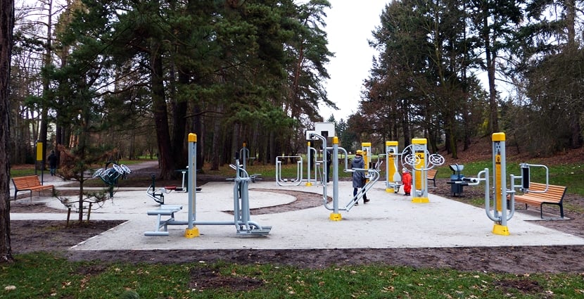 Nowa siłownia zewnętrzna w Parku Grabiszyńskim