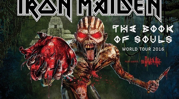 Iron Maiden in Wroclaw. Konzert am 3. Juli