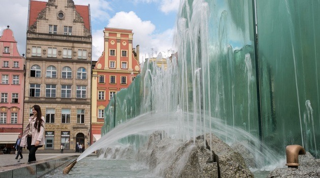 Brunnen in Wroclaw [KARTE]