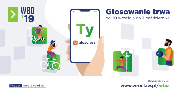 Wir stimmen ab! Verändern Sie Wrocław mit WBO 2019