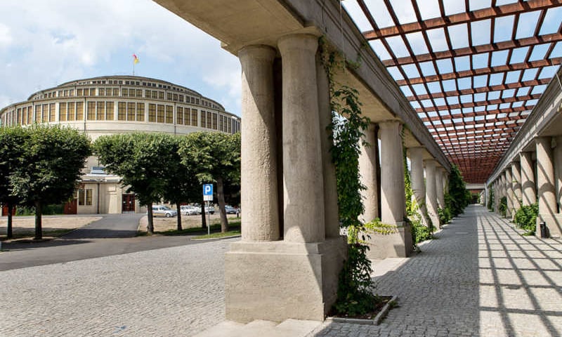 Jahrhunderthalle in Wrocław geschlossen. Renovierungsarbeiten 2019