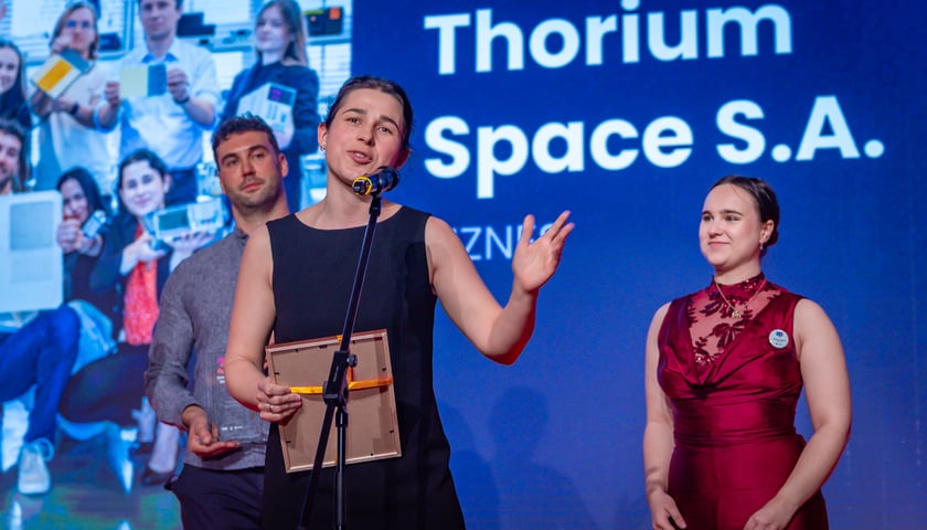 Powiększ obraz: Thorium Space S.A. na gali