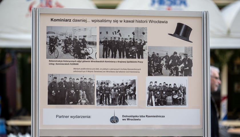 Powiększ obraz: <p>Wystawa poświęcona rzemiosłu kamoniarskiemu do obejrzenia w Rynku do 8 maja</p>