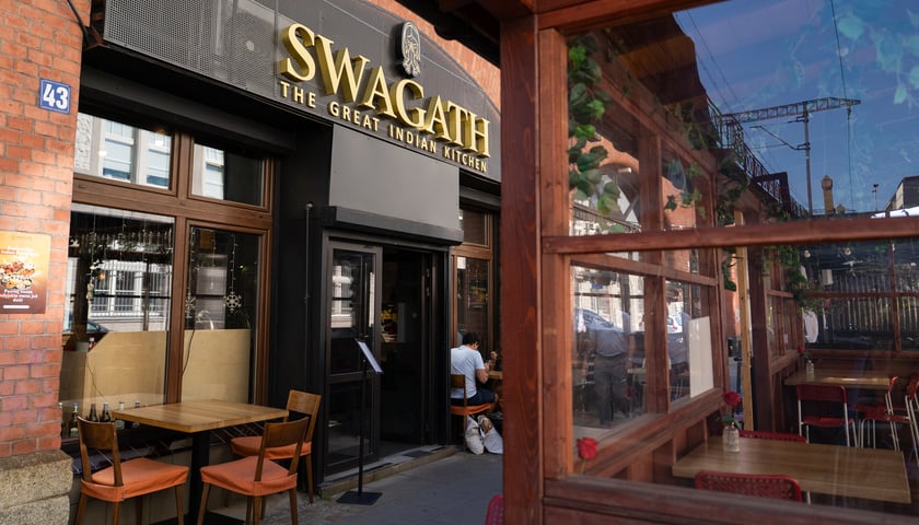 Powiększ obraz: Restauracja Swagath we Wrocławiu.