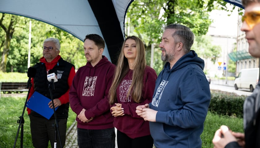 Nowe krasnale na skwerze przy ul. Wincentego
