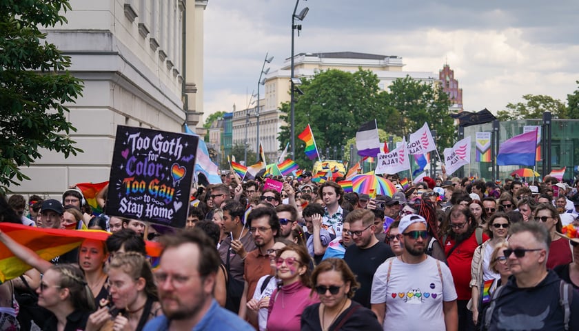 Uczestnicy Marszu Równości we Wrocławiu, 30 maja 2026 r.