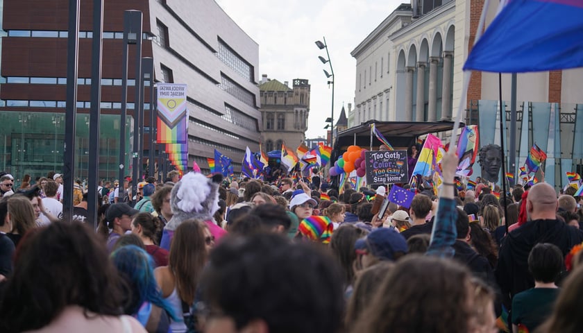 Uczestnicy Marszu Równości we Wrocławiu, 30 maja 2026 r.