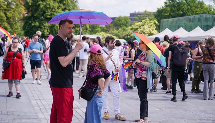 Uczestnicy Marszu Równości 2026 we Wrocławiu