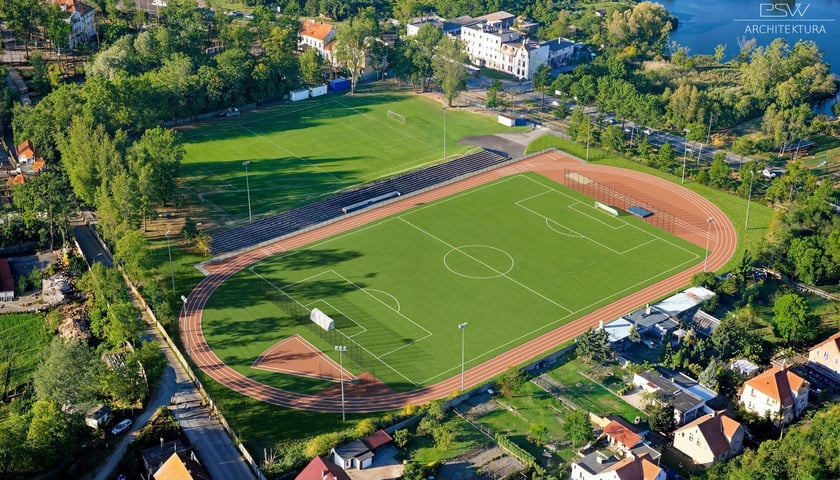 Powiększ obraz: Modernizacja stadionu lekkoatletycznego przy ul. Kosmonautów