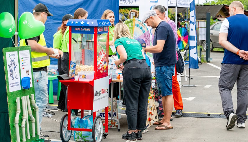 Piknik ekologiczny organizowany przez Ekosystem z 2025 r.
