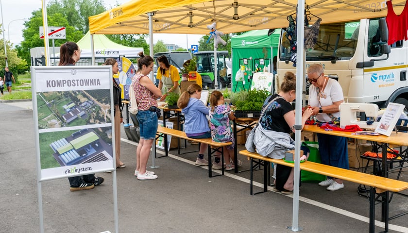 Piknik ekologiczny organizowany przez Ekosystem z 2025 r.