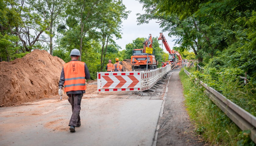 Powiększ obraz: Remont wiaduktu na ulicy Gazowej