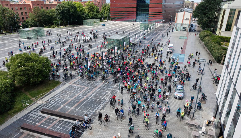 Wrocławskie Święto Rowerzysty 2026, peleton