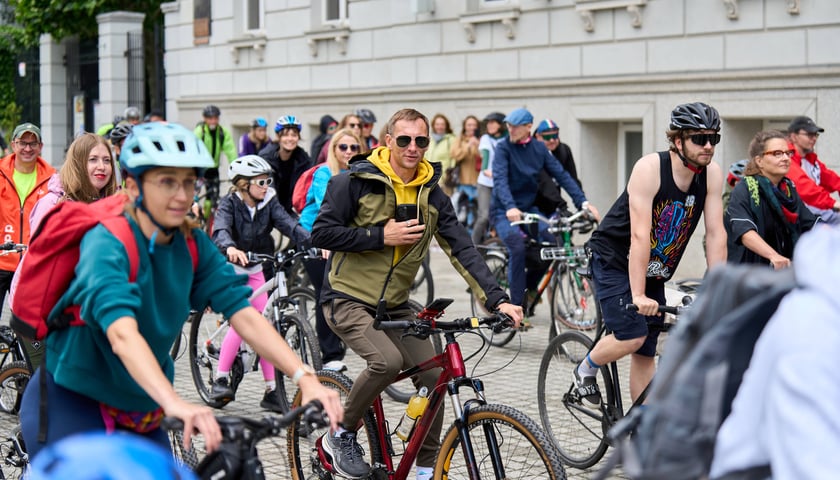 Powiększ obraz: Wrocławskie Święto Rowerzysty 2026, peleton
