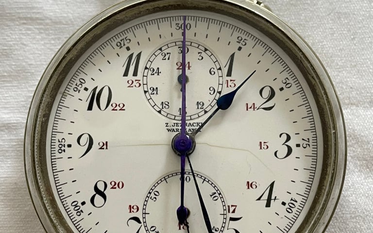 Chronograf wojskowy J. Jeznacki
