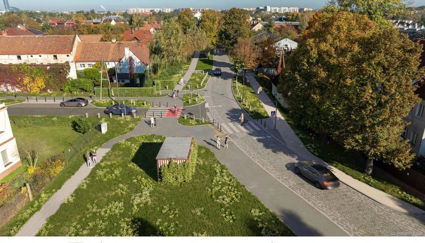 Powiększ obraz: Ul. Pawia do przebudowy