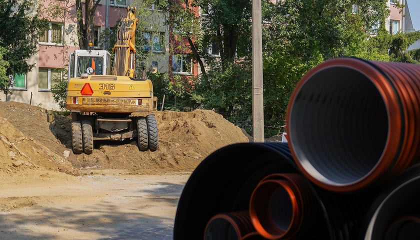 Powiększ obraz: Przebudowa ulicy Gajowickiej