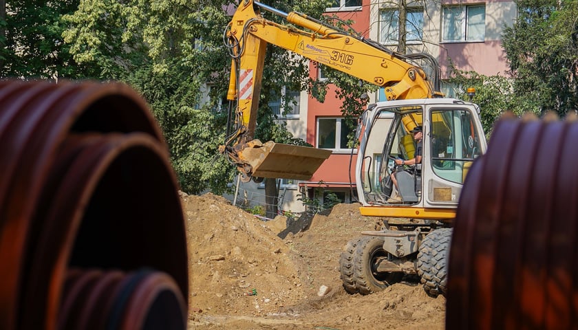 Powiększ obraz: Przebudowa ulicy Gajowickiej