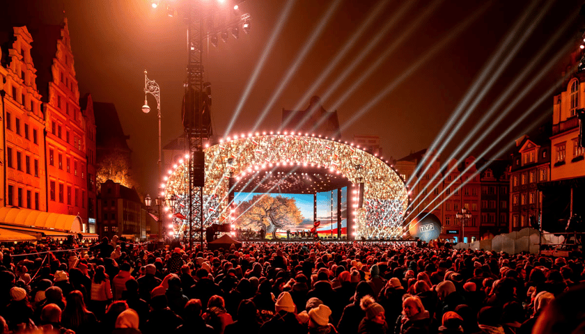 Powiększ obraz: Koncert w Rynku, zdjęcie archiwalne