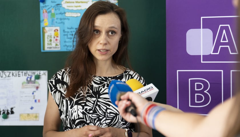Powiększ obraz: Justyna Lech, koordynatorka programu IB w SP 108