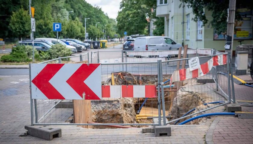 Powiększ obraz: Modernizacja wodociągu na ulicy Mickiewicza