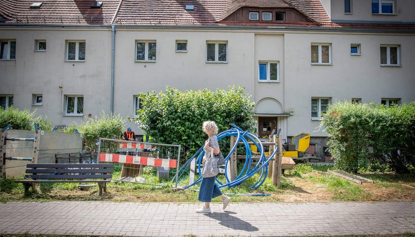 Powiększ obraz: Modernizacja wodociągu na ulicy Mickiewicza