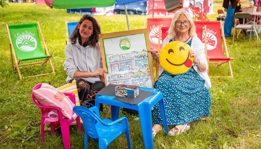Piknik "Wakacje z Wroclaw.pl" pod wzgórzem Gajowym