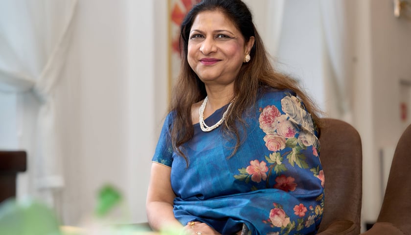 Powiększ obraz: Nowa ambasador Indii w Polsce - Neeta Bhushan