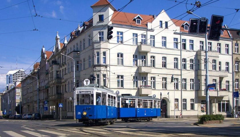Skład Konstal NND z Krakowa we Wrocławiu