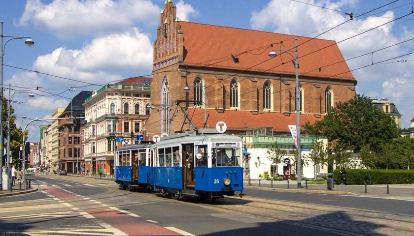 Skład Konstal NND z Krakowa we Wrocławiu