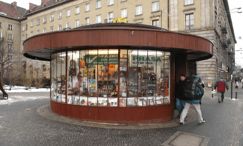 Okrąglak w latach 90