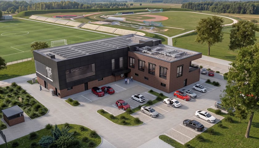 Powiększ obraz: Stadion na Zakrzowie, wizualizacja