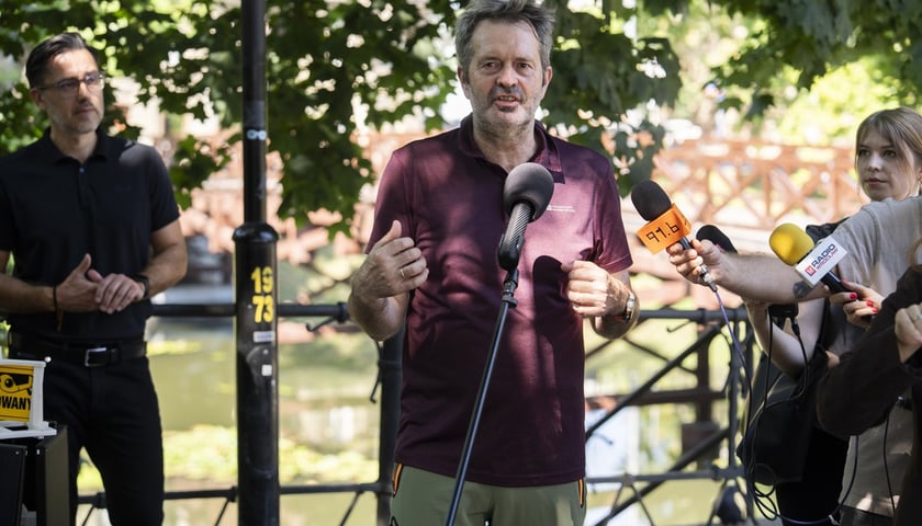 Powiększ obraz: Marek Szempliński, rzecznik prasowy Zarządu Zieleni Miejskiej.