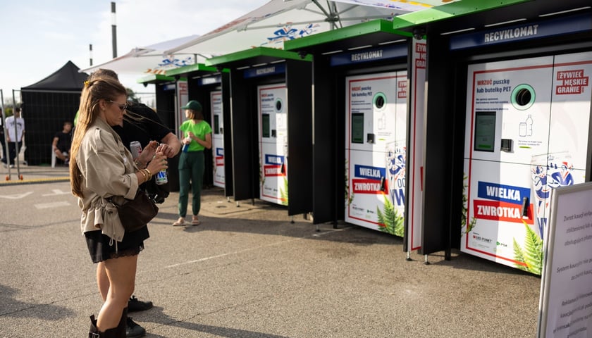 Na terenie imprezy dostępne będą recyklomaty systemu kaucyjnego