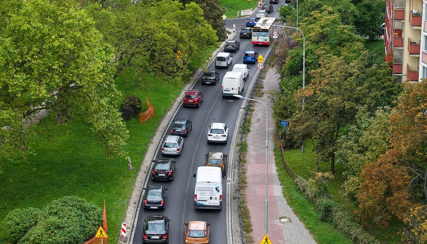 Powiększ obraz: Utrudnienia w ruchu na Wiśniowej, 23.09.2026