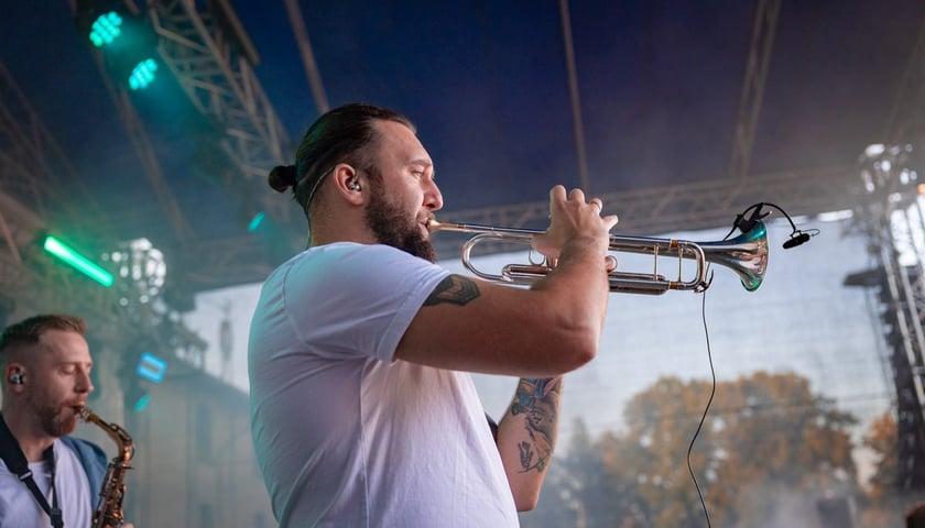 Koncert zespołu Enej podczas Wrocławskich Dożynek MIejsko-Uniwersyteckich w Pawłowicach