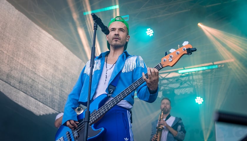 Koncert zespołu Enej podczas Wrocławskich Dożynek MIejsko-Uniwersyteckich w Pawłowicach
