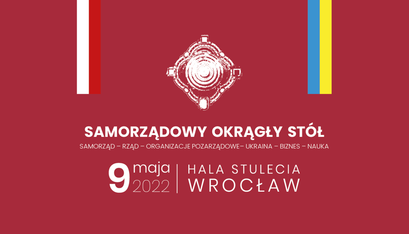 Powiększ obraz: Samorządowy Okrągły Stół 9 maja Hala Stulecia Wrocław