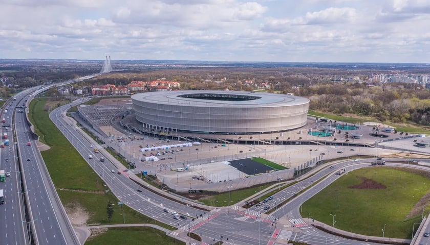 Powiększ obraz: Tarczyński Arena, stadion Wrocław