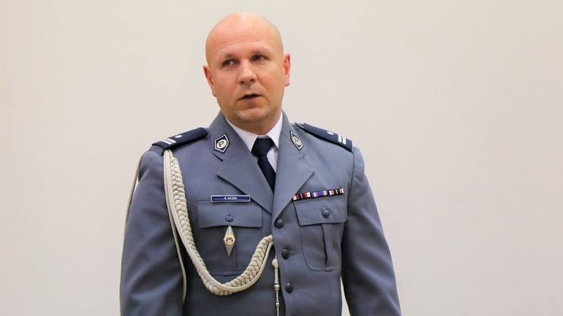 Powiększ obraz: Podinspektor Rafał Siczek, nowy Komendant Miejski Policji we Wrocławiu