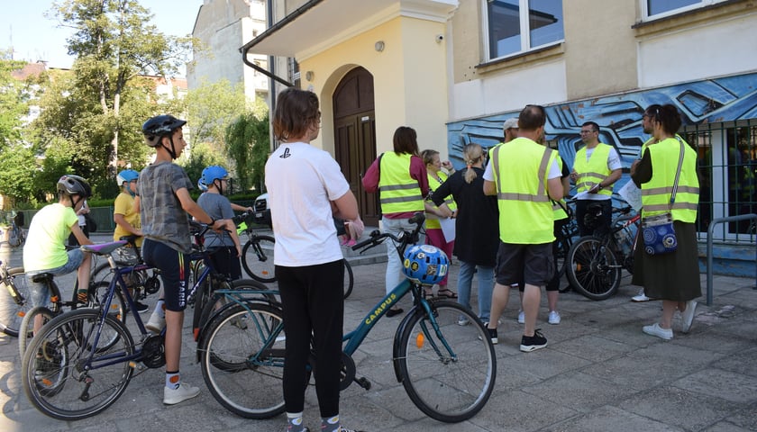 Pierwszy we Wrocławiu test holenderski na kartę rowerową przeprowadziła SP nr 68