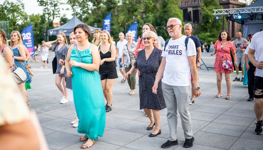 Pierwszy raz w tym sezonie tancerze na pl. Wolności spotkali się w sobotę, 25 czerwca.