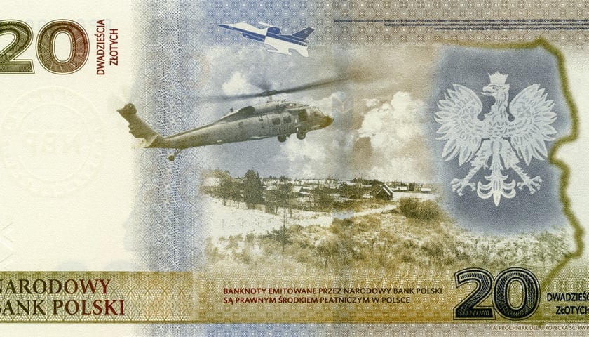 Powiększ obraz: Najnowszy banknot kolekcjonerki ?Ochrona polskiej granicy wschodniej?