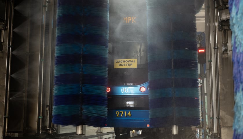 Myjnia tramwajowa w Zajezdni Borek we Wrocławiu