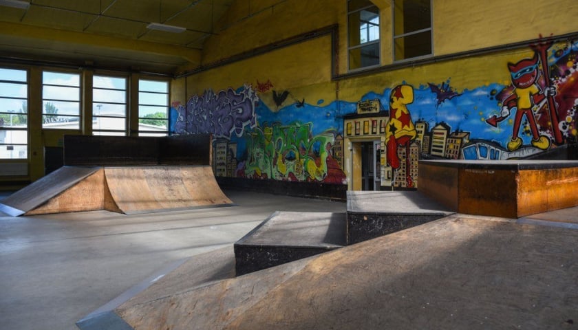 Powiększ obraz: Skatepark Zajezdnia