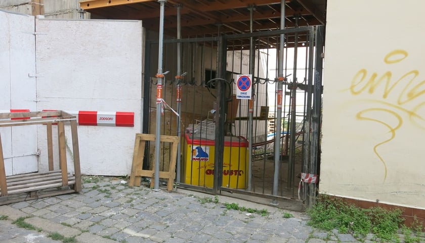 Trwa budowa budynku mieszkalno-usługowego przy ul. Igielnej
