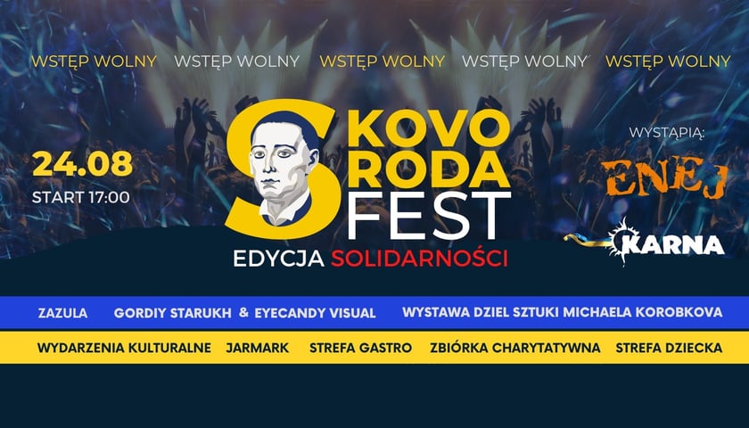 Powiększ obraz: Skovoroda Fest 2022 plakat