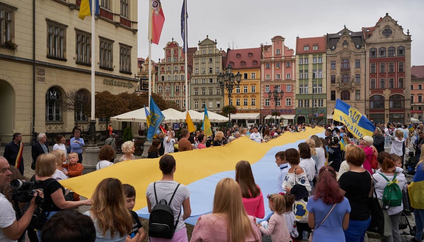 Obchody Dnia Niepodległości Ukrainy, 24 sierpnia, we Wrocławiu